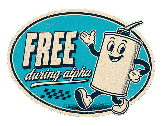 Free during alpha